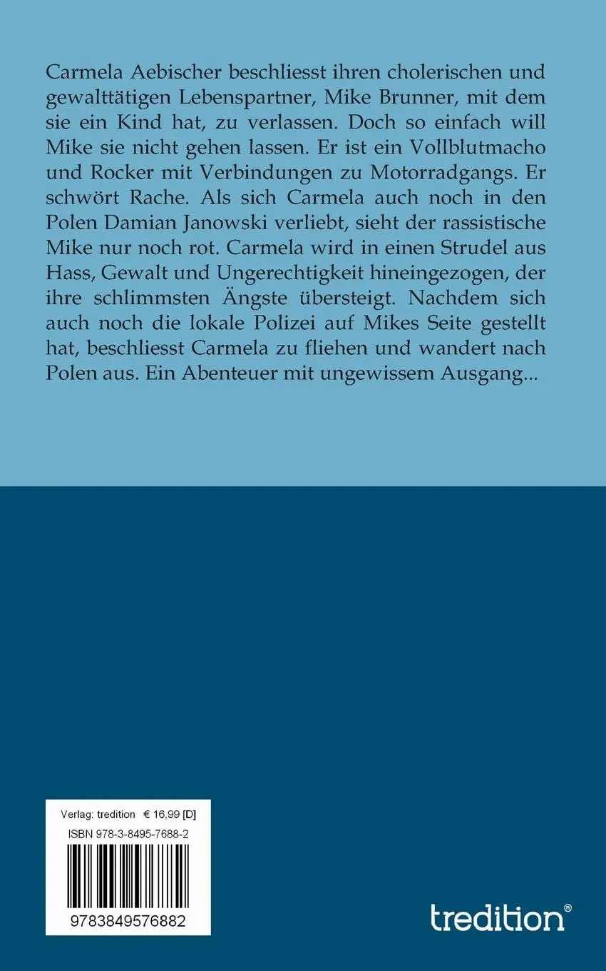 Rückseite: 9783849576882 | Blick nicht zurück | Michèle Sturny Jarzynski | Taschenbuch | 320 S.