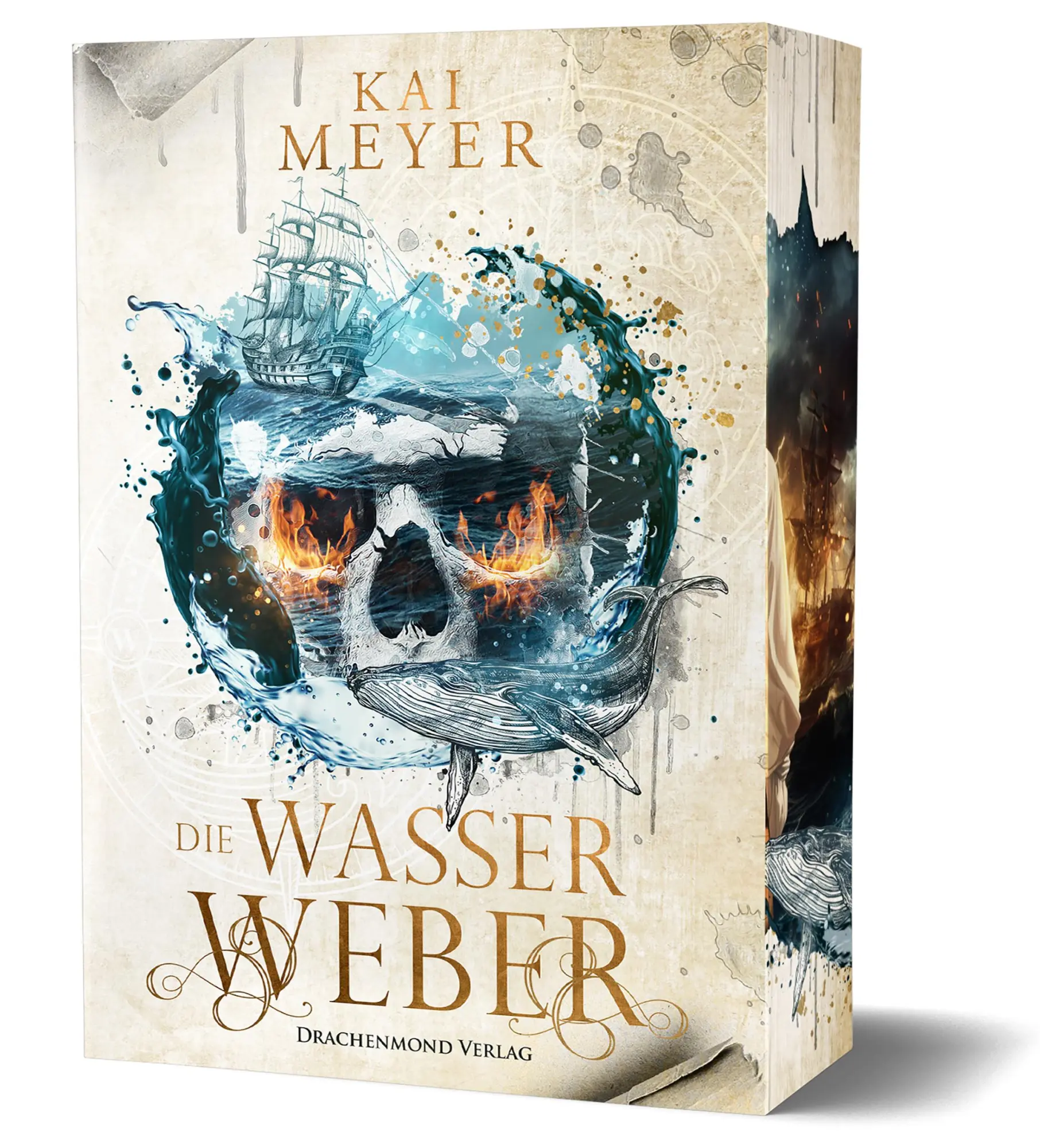 Cover: 9783959916882 | Die Wasserweber | Softcover mit Farbschnitt-Garantie | Kai Meyer