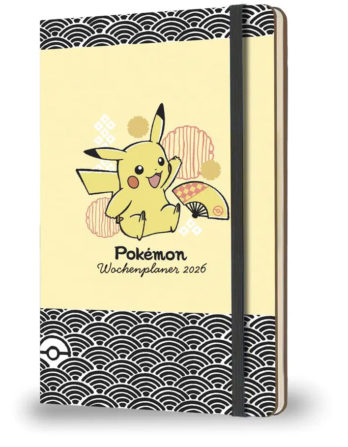 Cover: 4026898006982 | Pokémon: Wochenplaner 2026 | Wochenplaner mit Prägung | Kalender