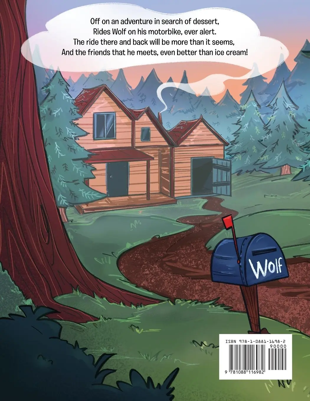 Rückseite: 9781088116982 | Wolf and His Motorbike | Brett McGranahan | Taschenbuch | Englisch