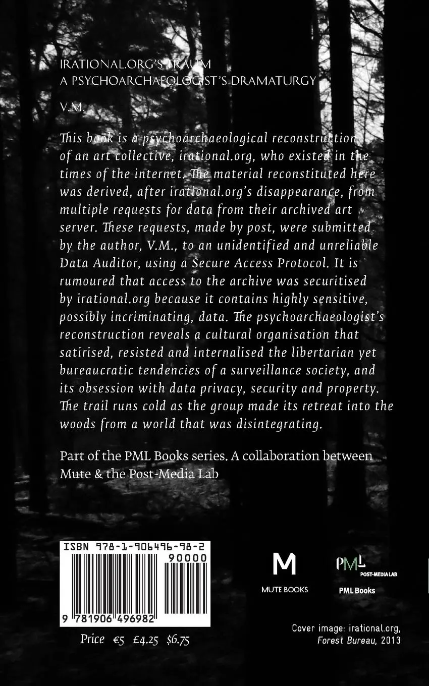 Rückseite: 9781906496982 | Irational.Orgs's Traum-A Psychoarchaeologist's Dramaturgy | Buch