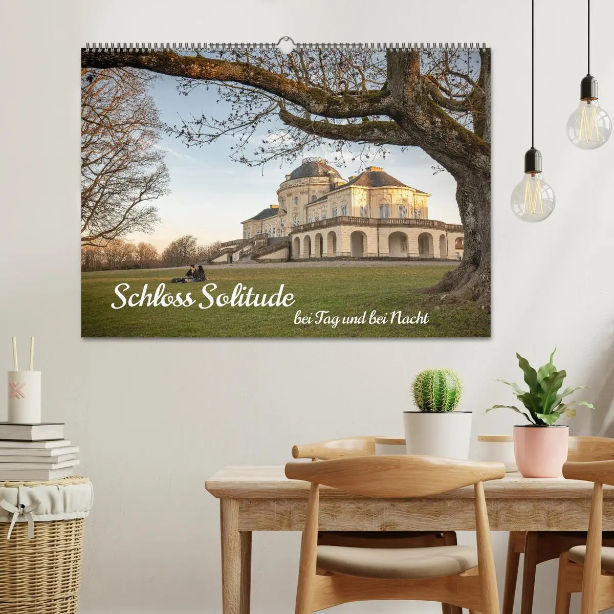 Bild: 9783457286982 | Schloss Solitude bei Tag und bei Nacht (Wandkalender 2026 DIN A2...
