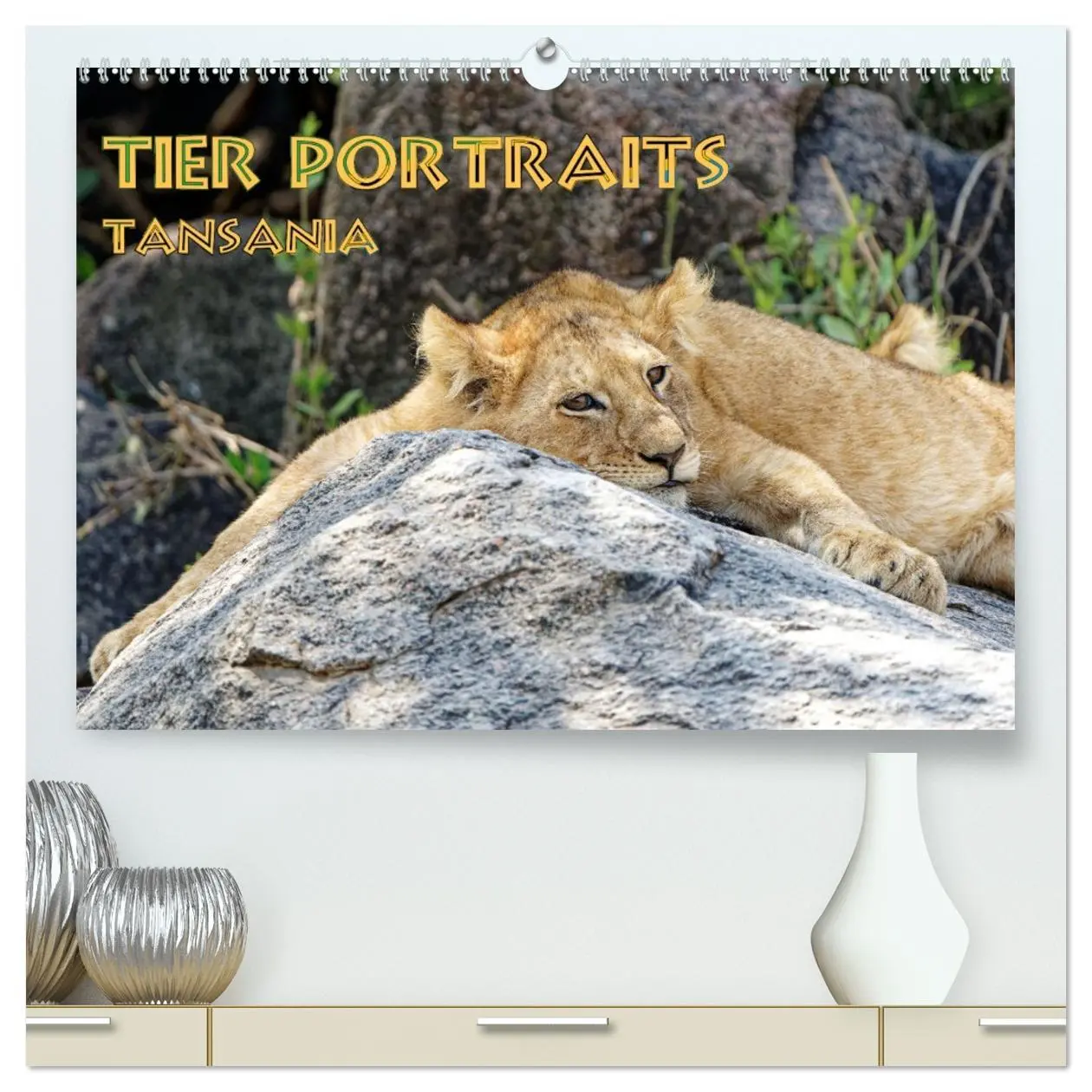 Cover: 9783457356982 | Tier Portraits Tansania (hochwertiger Premium Wandkalender 2026 DIN...