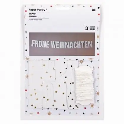 Girlande Frohe Weihnachten