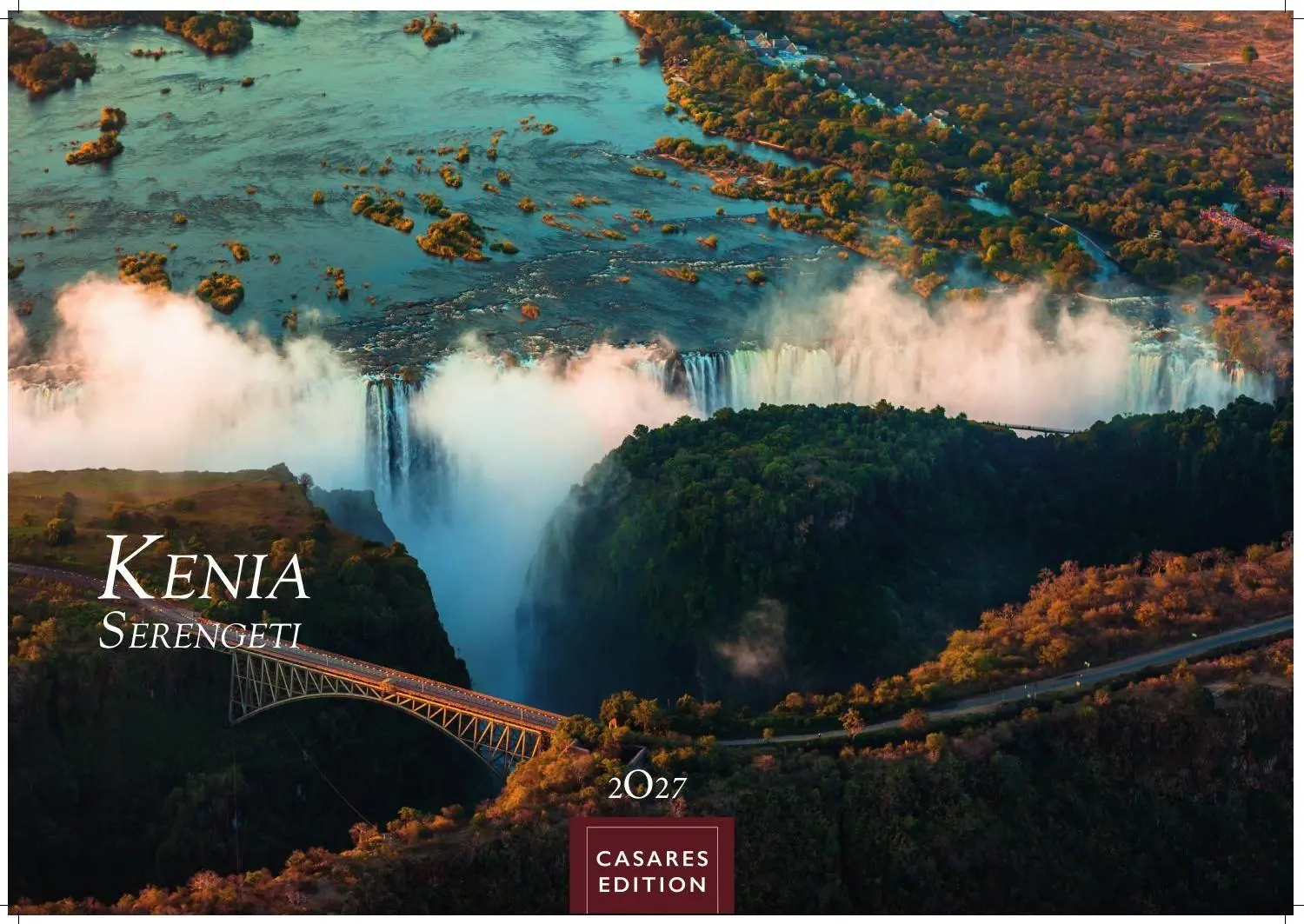 Cover: 9781835247082 | Kenia &amp; Serengheti Kalender 2027 - Wandkalender Fotokalender Afrika...