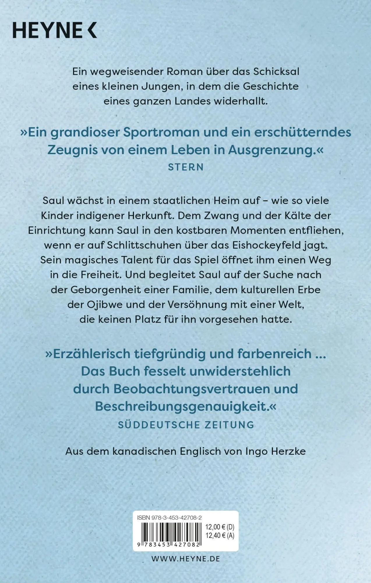 Bild: 9783453427082 | Der gefrorene Himmel | Roman | Richard Wagamese | Taschenbuch | 256 S.