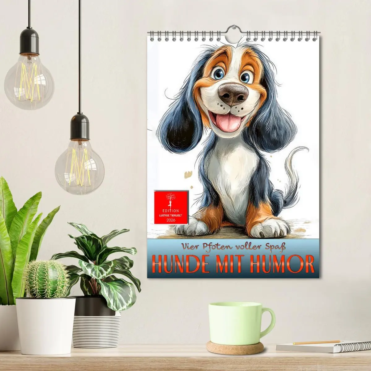 Bild: 9783457247082 | Hunde mit Humor (Wandkalender 2026 DIN A4 hoch), CALVENDO...