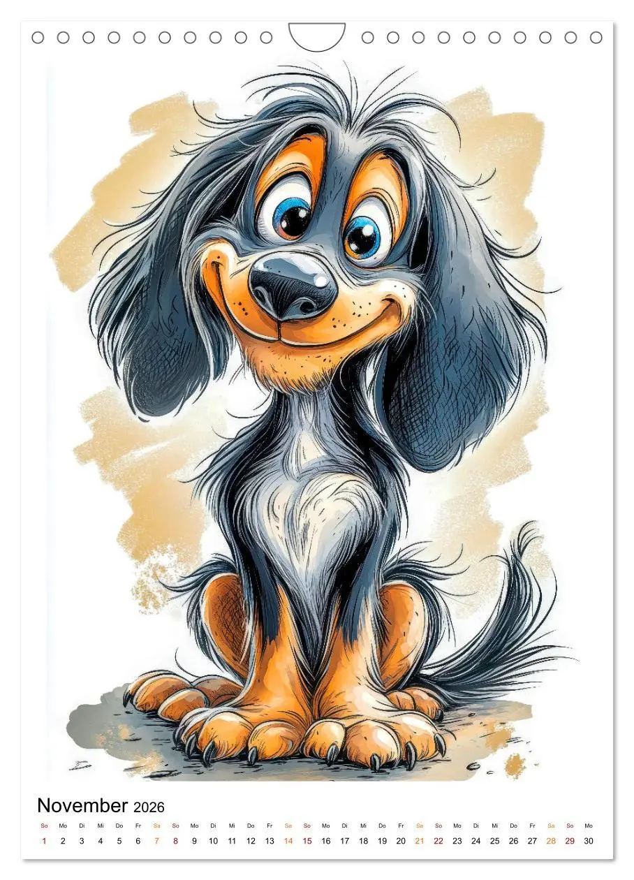 Bild: 9783457247082 | Hunde mit Humor (Wandkalender 2026 DIN A4 hoch), CALVENDO...