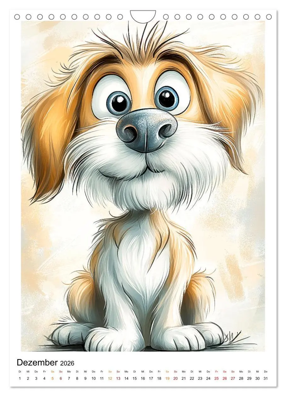 Bild: 9783457247082 | Hunde mit Humor (Wandkalender 2026 DIN A4 hoch), CALVENDO...
