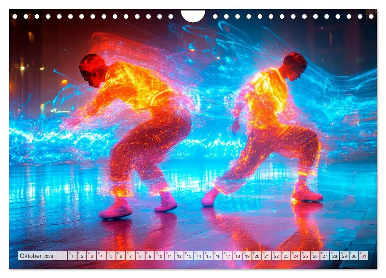 Bild: 9783457317082 | BREAKING Cooler Tanz und krasse Moves (Wandkalender 2026 DIN A4...