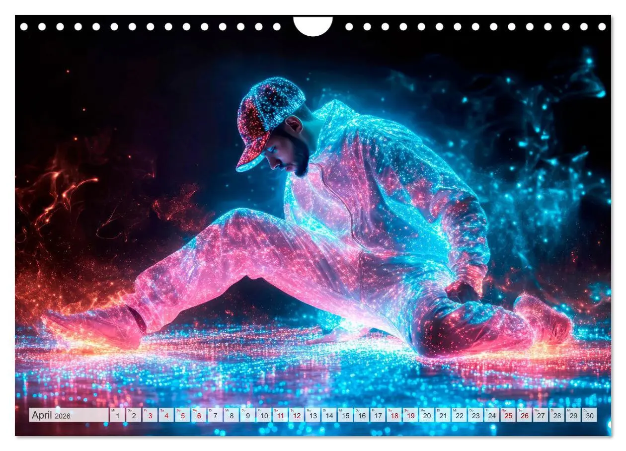 Bild: 9783457317082 | BREAKING Cooler Tanz und krasse Moves (Wandkalender 2026 DIN A4...