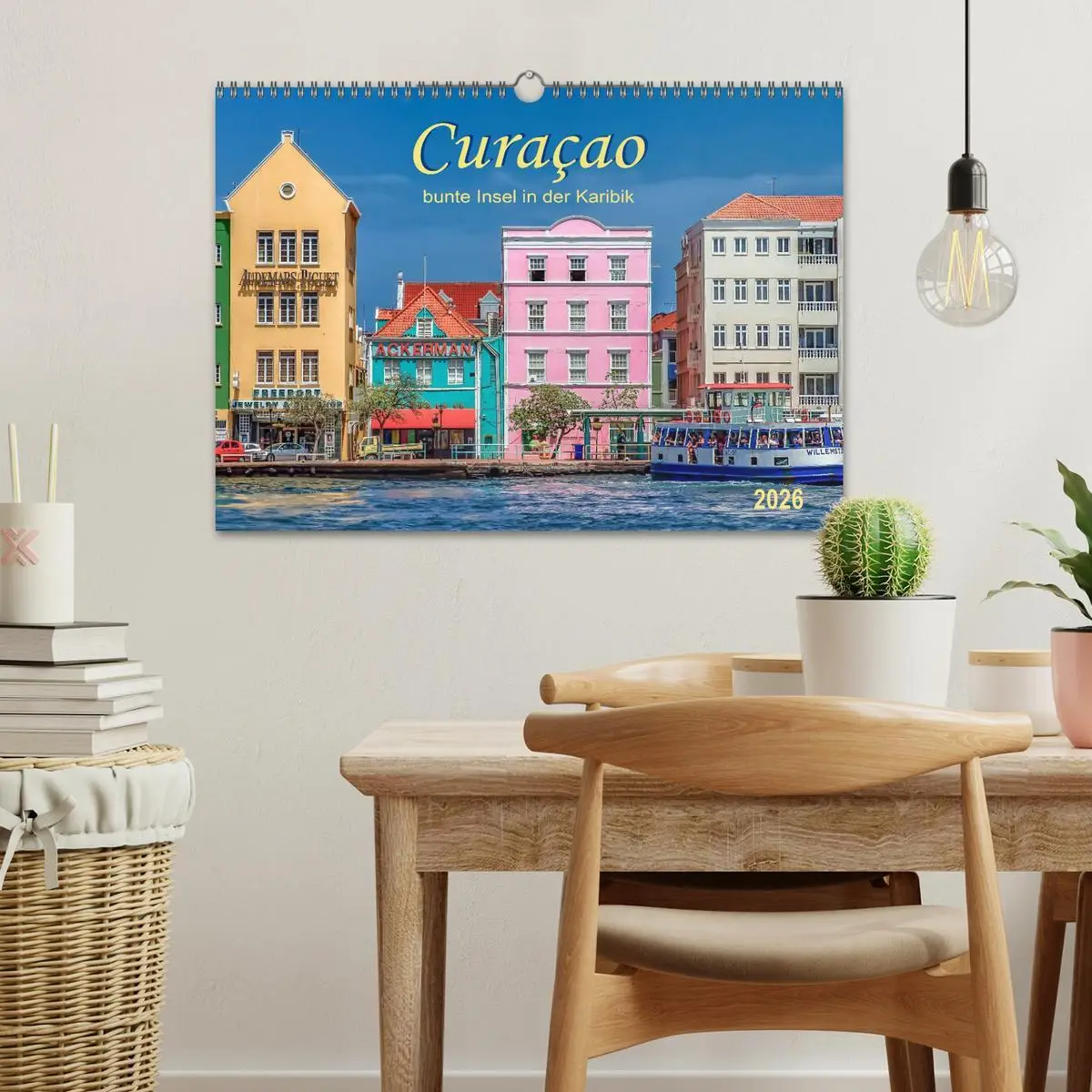 Bild: 9783516027082 | Curaçao - bunte Insel in der Karibik (Wandkalender 2026 DIN A3...