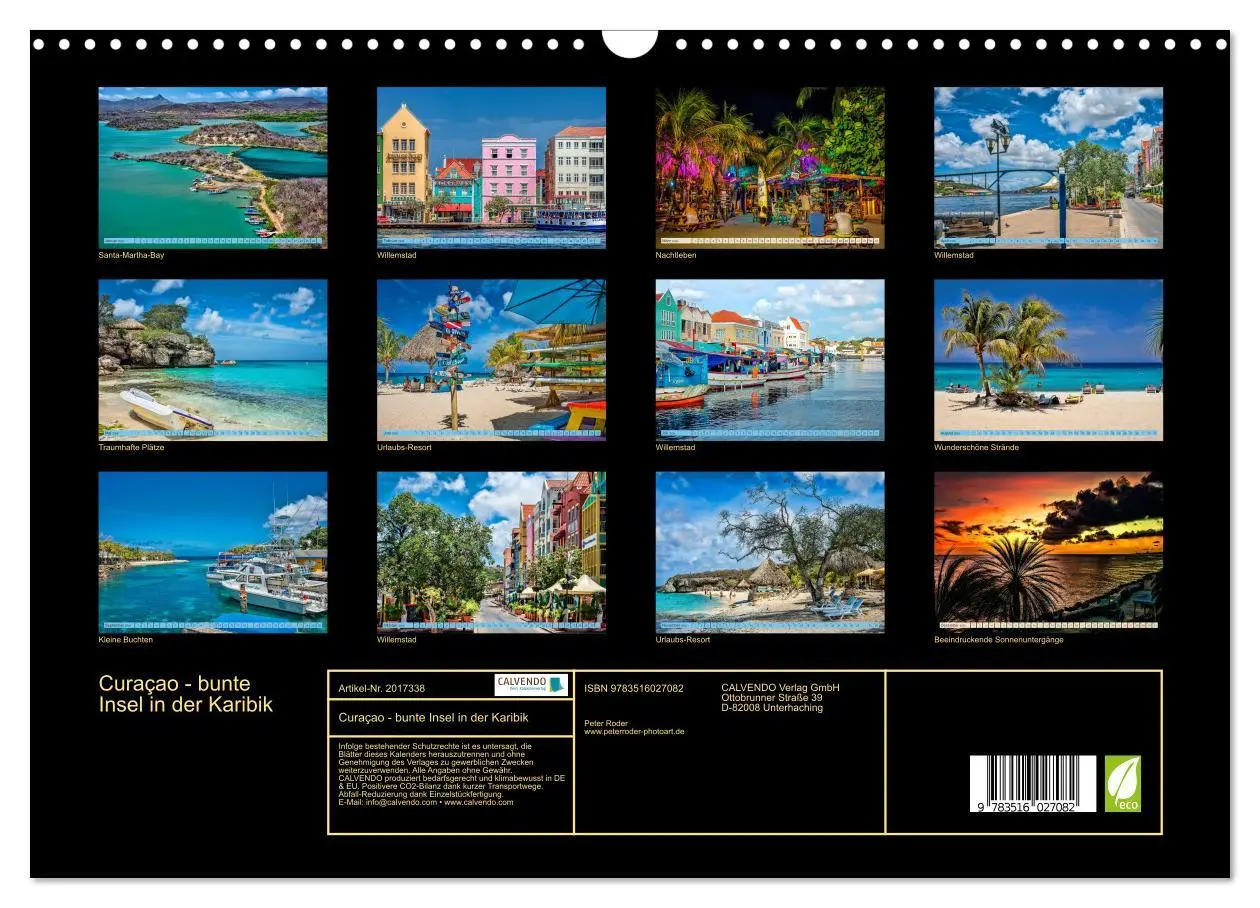 Bild: 9783516027082 | Curaçao - bunte Insel in der Karibik (Wandkalender 2026 DIN A3...