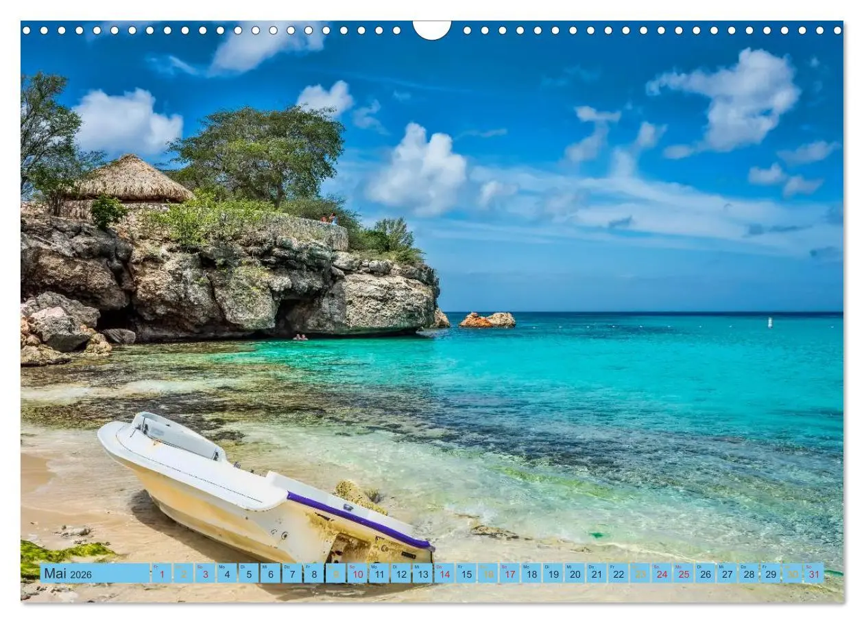 Bild: 9783516027082 | Curaçao - bunte Insel in der Karibik (Wandkalender 2026 DIN A3...