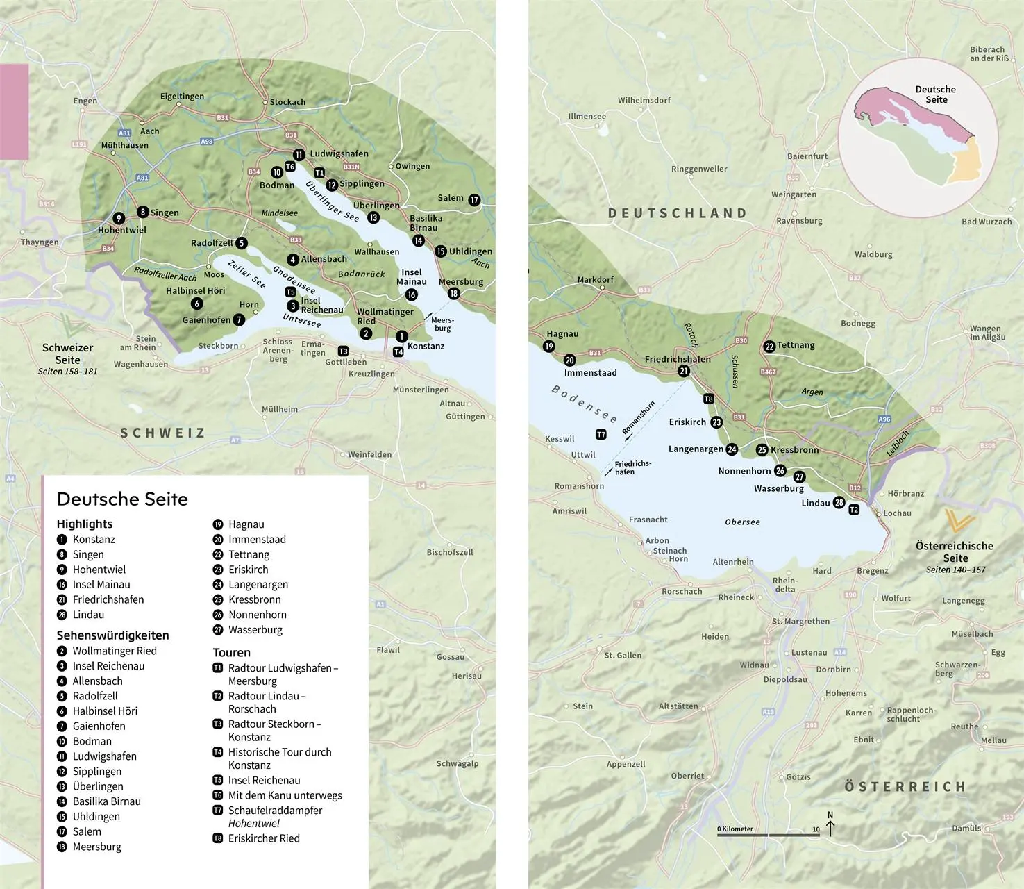 Bild: 9783734207082 | Vis-à-Vis Reiseführer Bodensee | DK Verlag - Reise | Taschenbuch