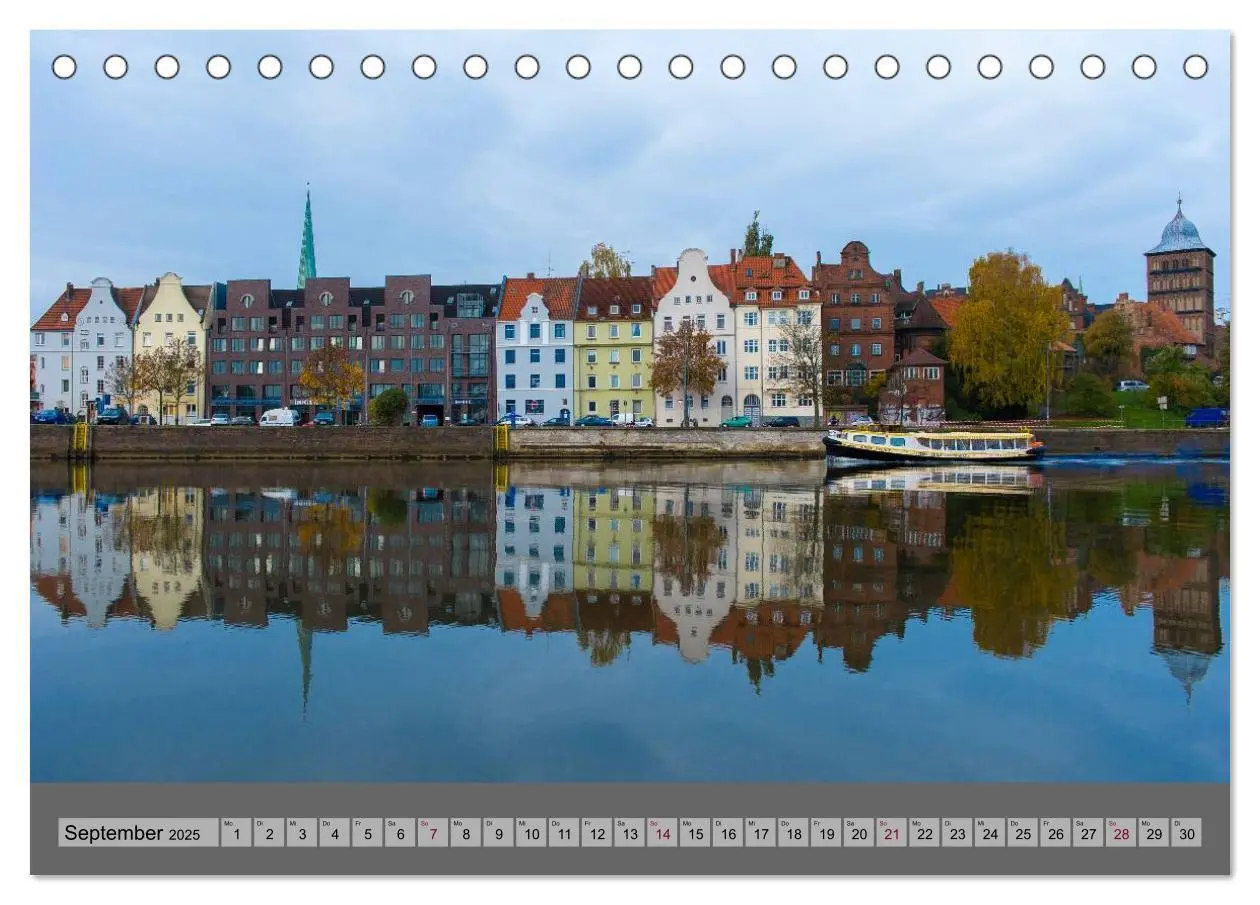 Bild: 9783435697182 | Ansichten der Lübecker Altstadtinsel (Tischkalender 2025 DIN A5...