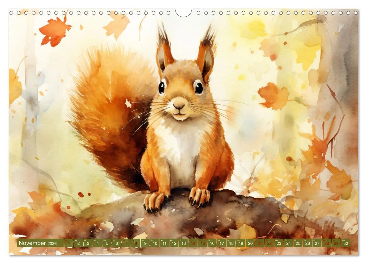 Bild: 9783457477182 | Zwölf Monate im Wald (Wandkalender 2026 DIN A3 quer), CALVENDO...