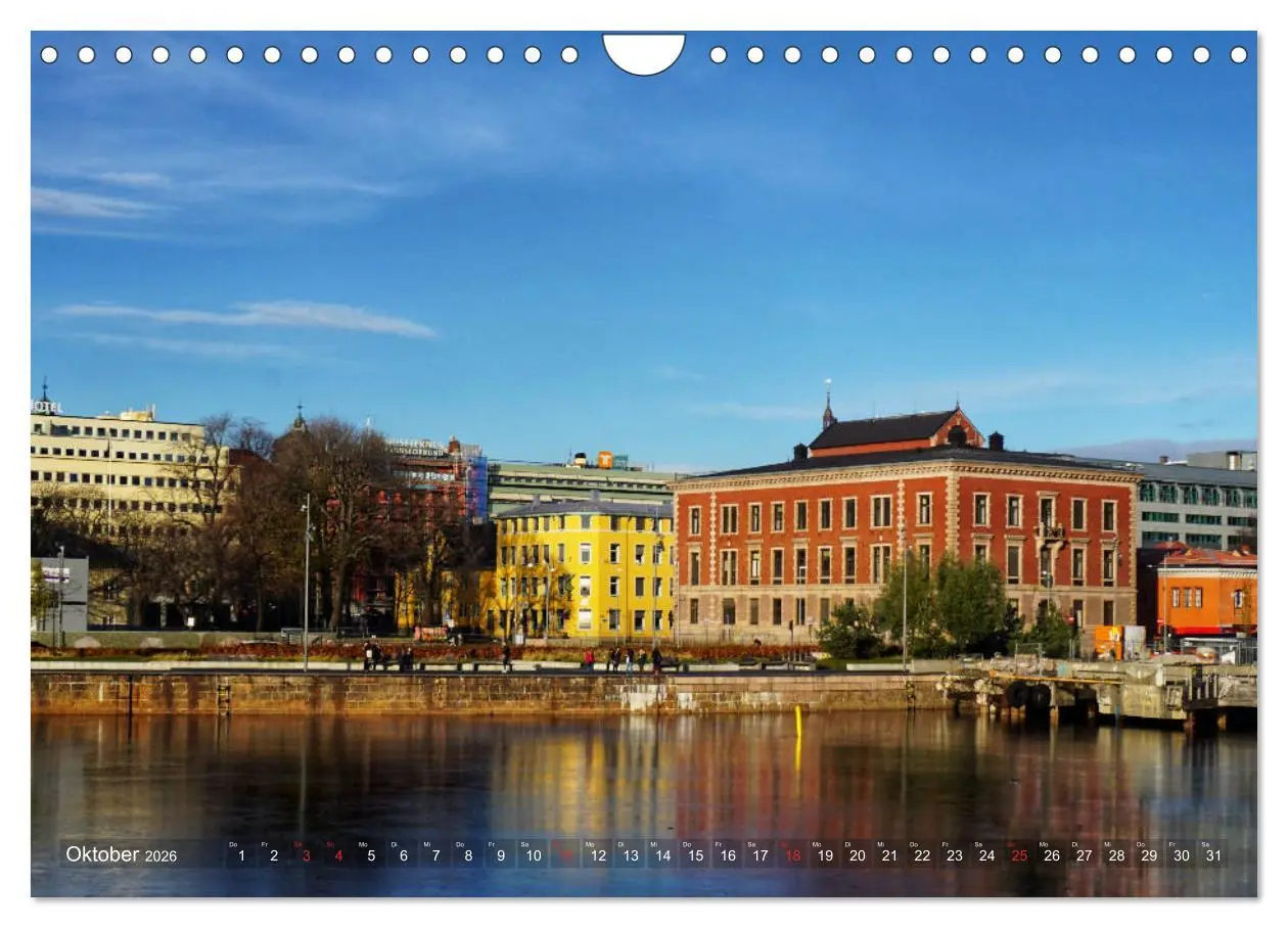 Bild: 9783457927182 | Oslo - Norwegen (Wandkalender 2026 DIN A4 quer), CALVENDO...