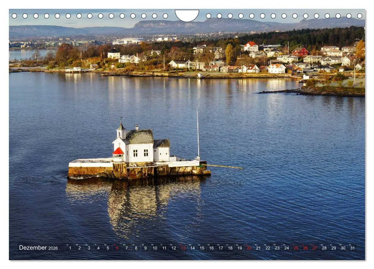 Bild: 9783457927182 | Oslo - Norwegen (Wandkalender 2026 DIN A4 quer), CALVENDO...