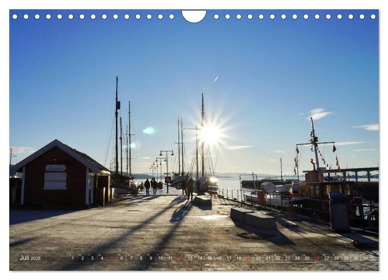 Bild: 9783457927182 | Oslo - Norwegen (Wandkalender 2026 DIN A4 quer), CALVENDO...