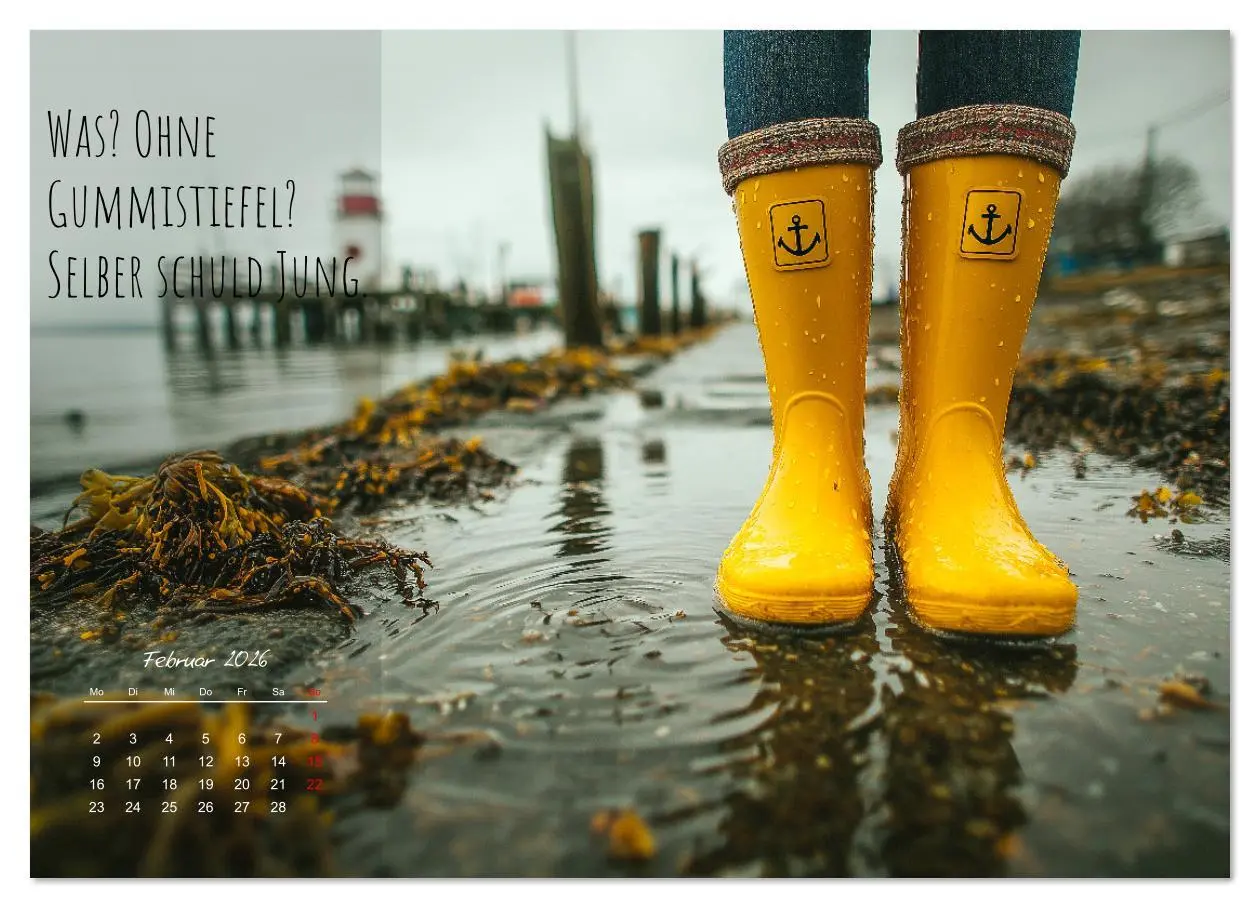 Bild: 9783516637182 | Moin Moin ist schon gesabbel - Norddeutscher Sprüche-Kalender...