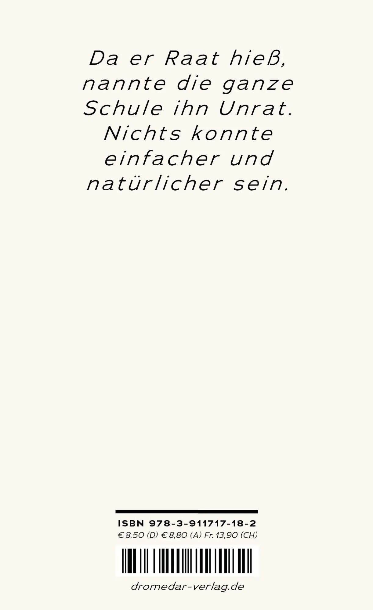 Rückseite: 9783911717182 | Professor Unrat | oder: Das Ende eines Tyrannen | Heinrich Mann | Buch