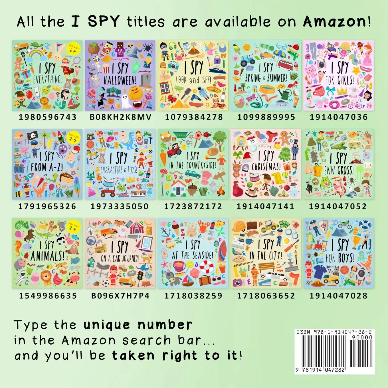 Rückseite: 9781914047282 | I Spy - Outside! | A Fun Guessing Game for 2-5 Year Olds | Books