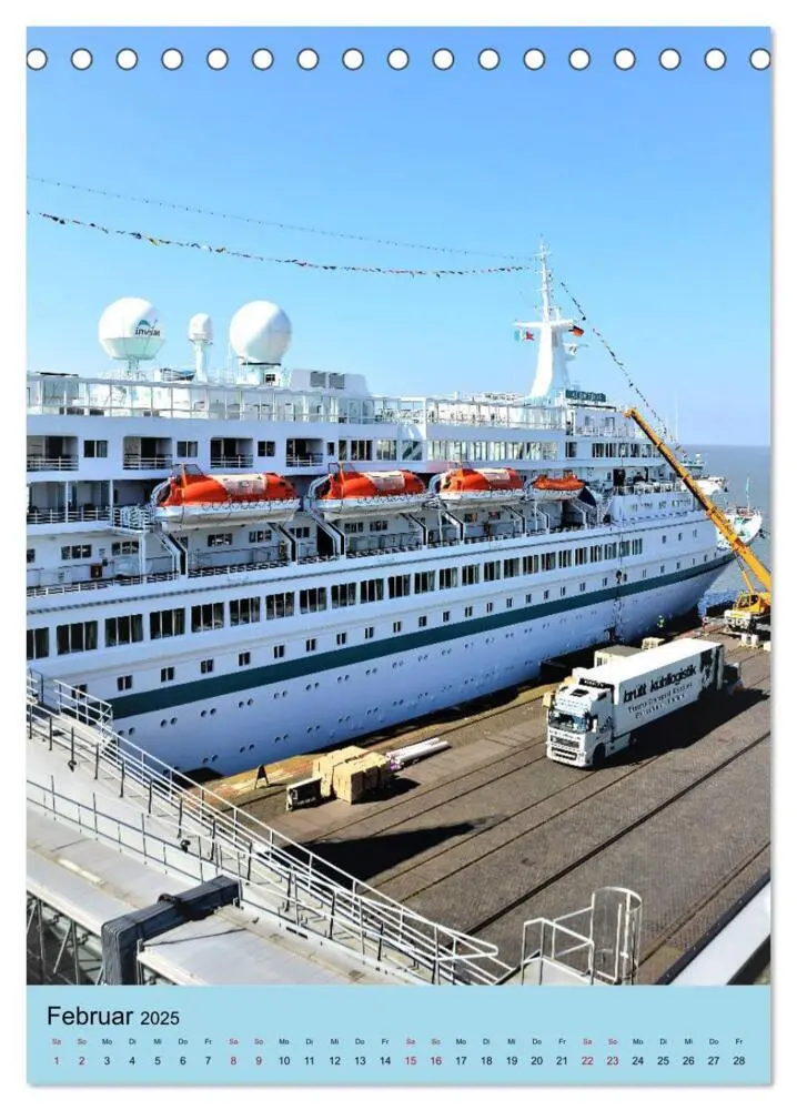 Bild: 9783435997282 | BREMERHAVEN die Seestadt mit maritimen Flair - 2025 (Tischkalender...