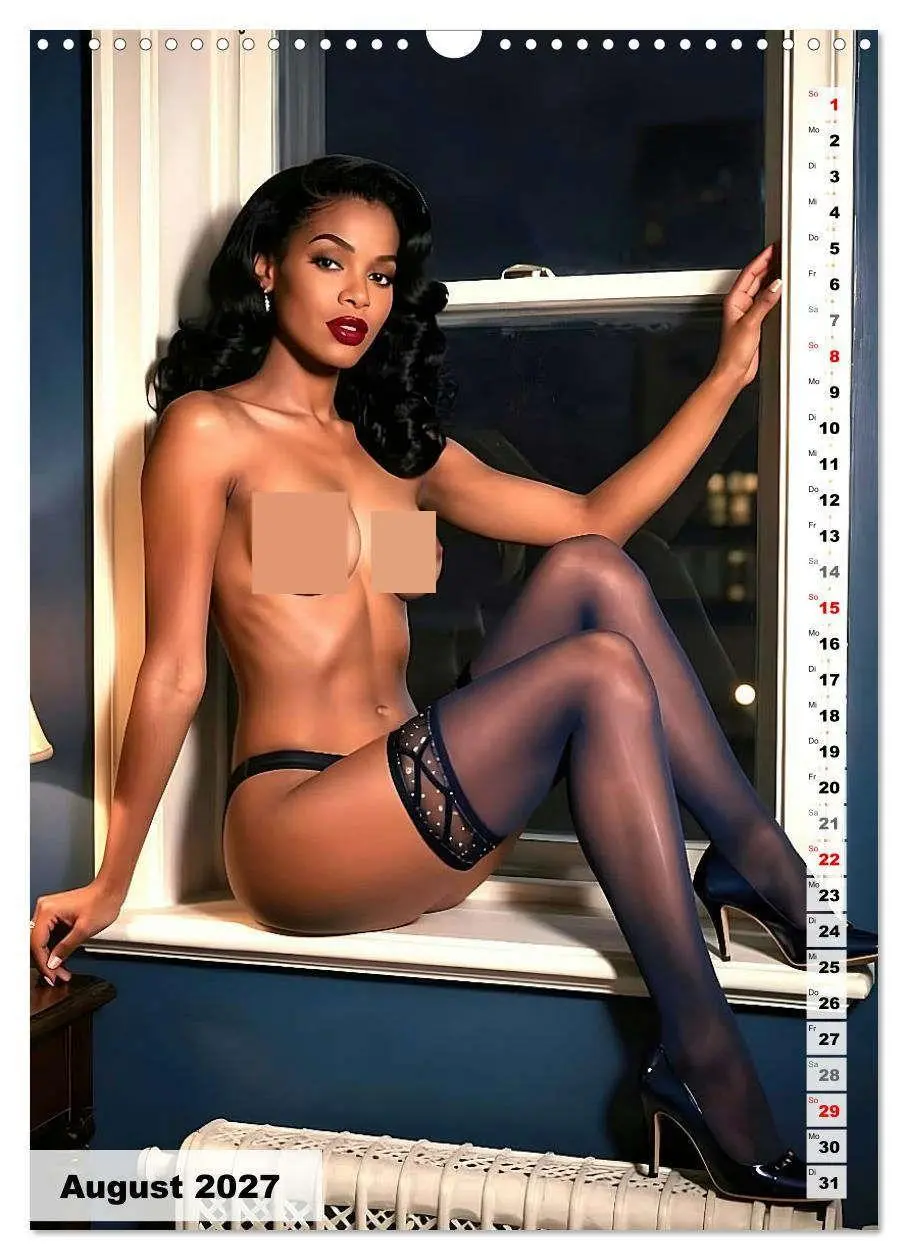 Bild: 9783516797282 | Pinup Engel (Wandkalender 2027 DIN A3 hoch), CALVENDO Monatskalender