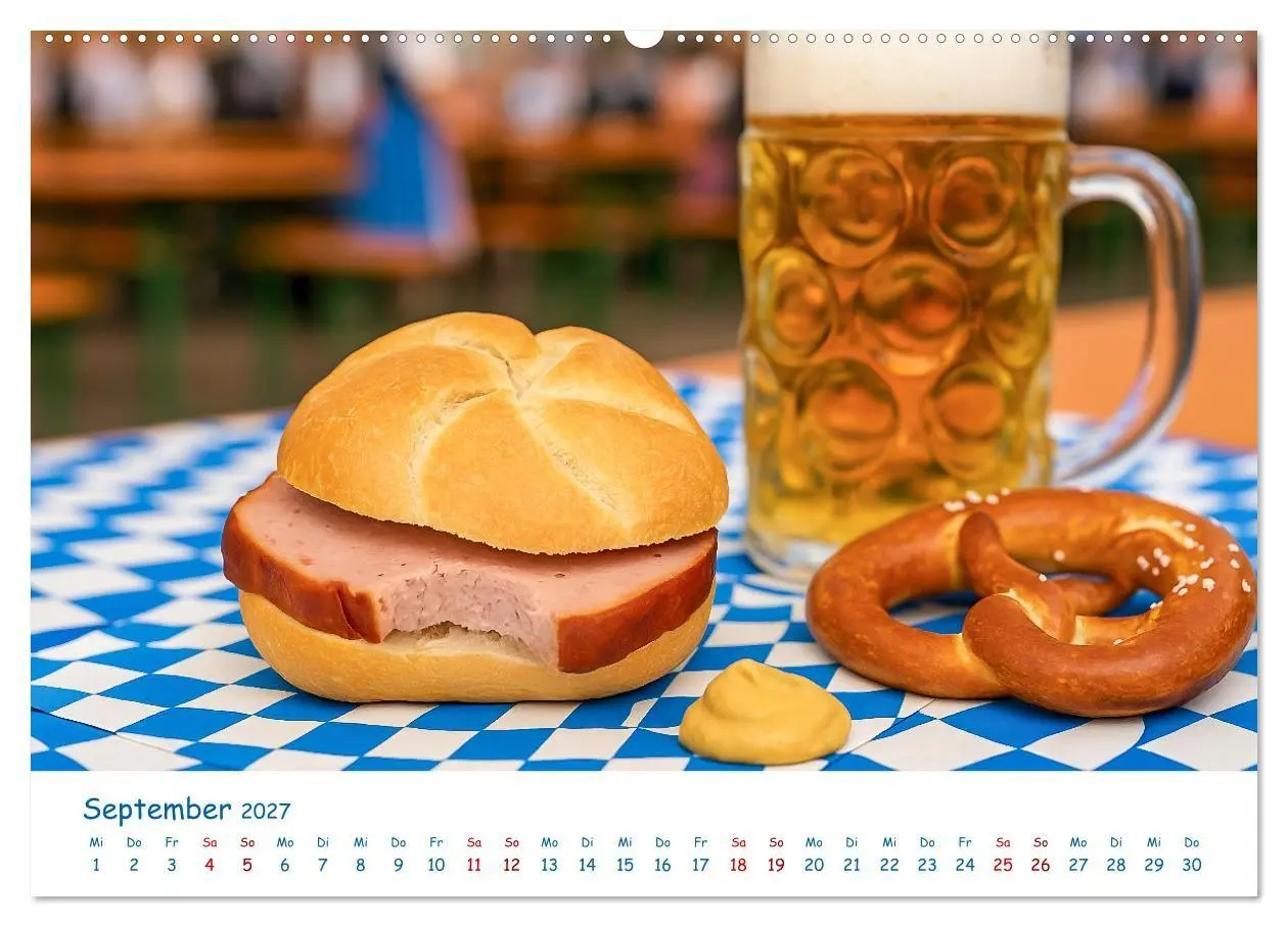 Bild: 9783516867282 | Leberkäse-Kalender - Die Leberkässemmel aus Bayern (hochwertiger...