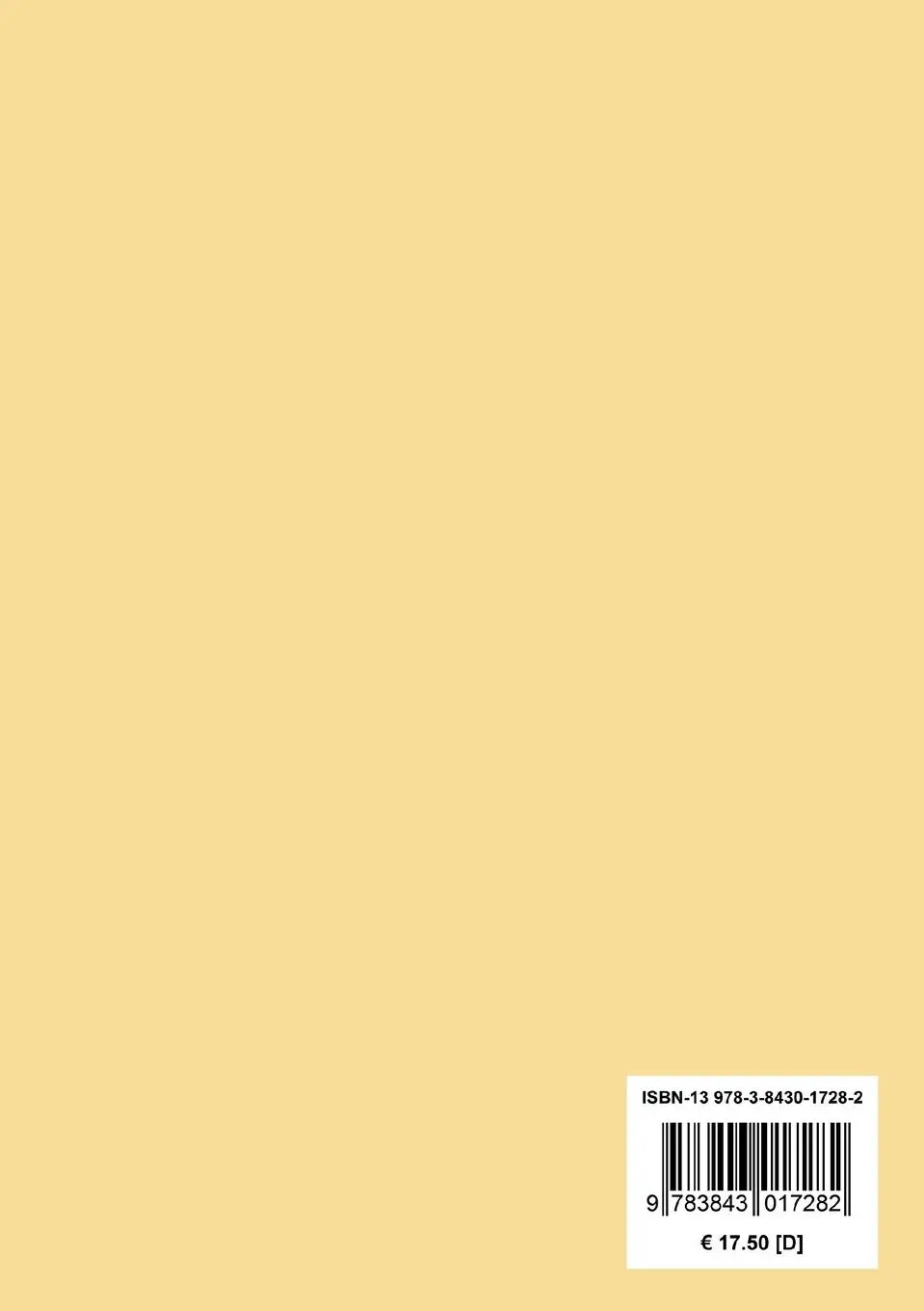 Rückseite: 9783843017282 | Der Diwan des Hafis | Muhammad Schams Ad-Din Hafis | Taschenbuch
