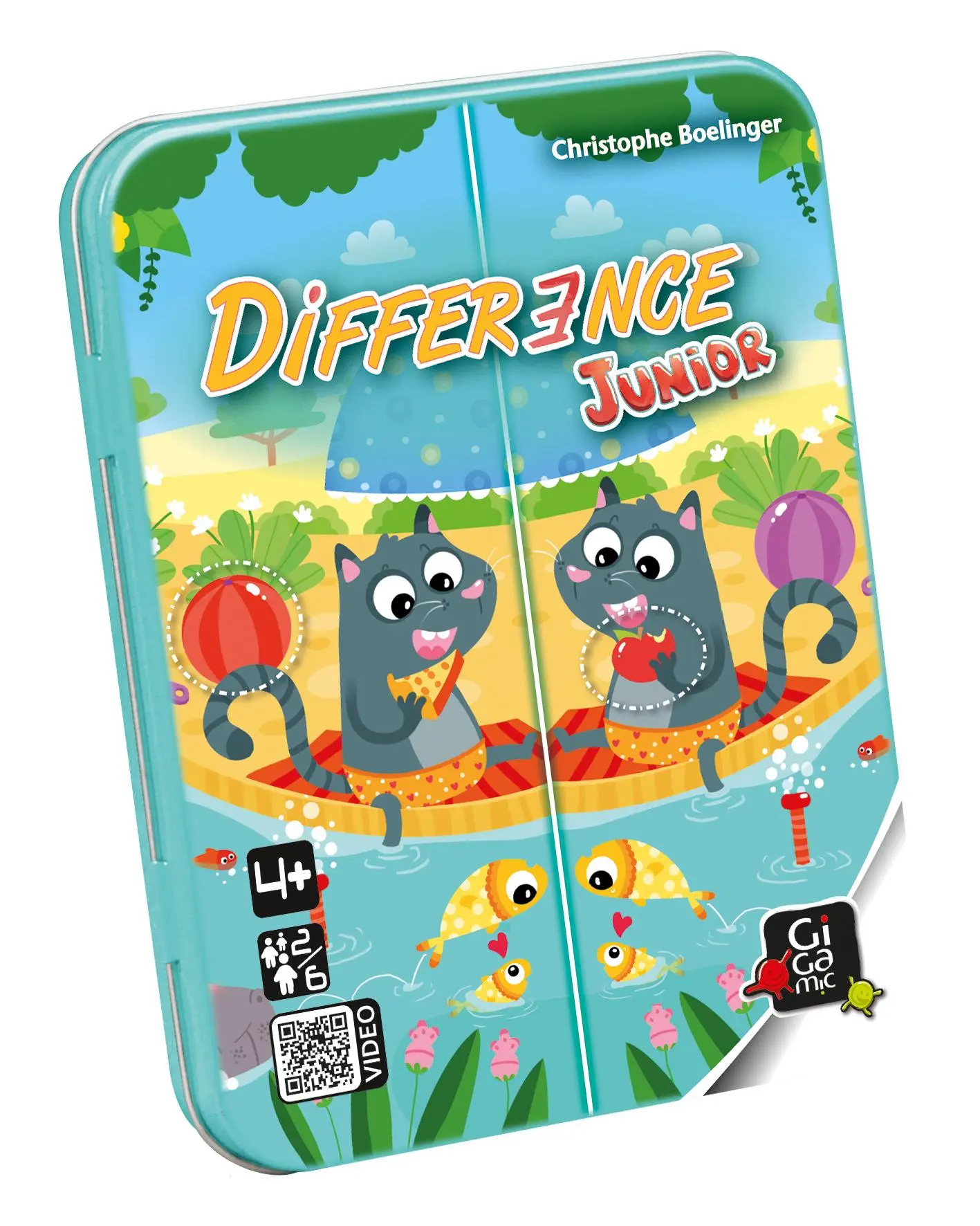Cover: 3421273427382 | Difference Junior | Christophe Boelinger | Spiel | GIGD0014 | Deutsch