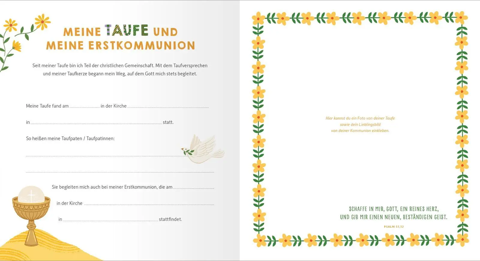 Bild: 4014489137382 | Meine Erstkommunion | Olga Kawa | Buch | 48 S. | Deutsch | 2025