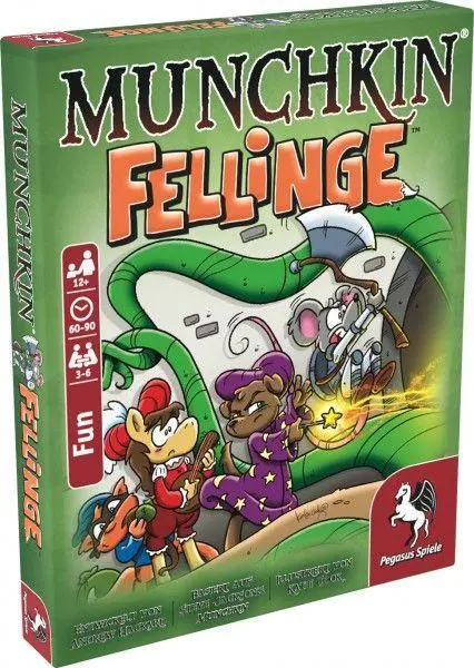Cover: 4250231727382 | Munchkin Fellinge | Andrew Hackard | Spiel | Brettspiel | 17025G