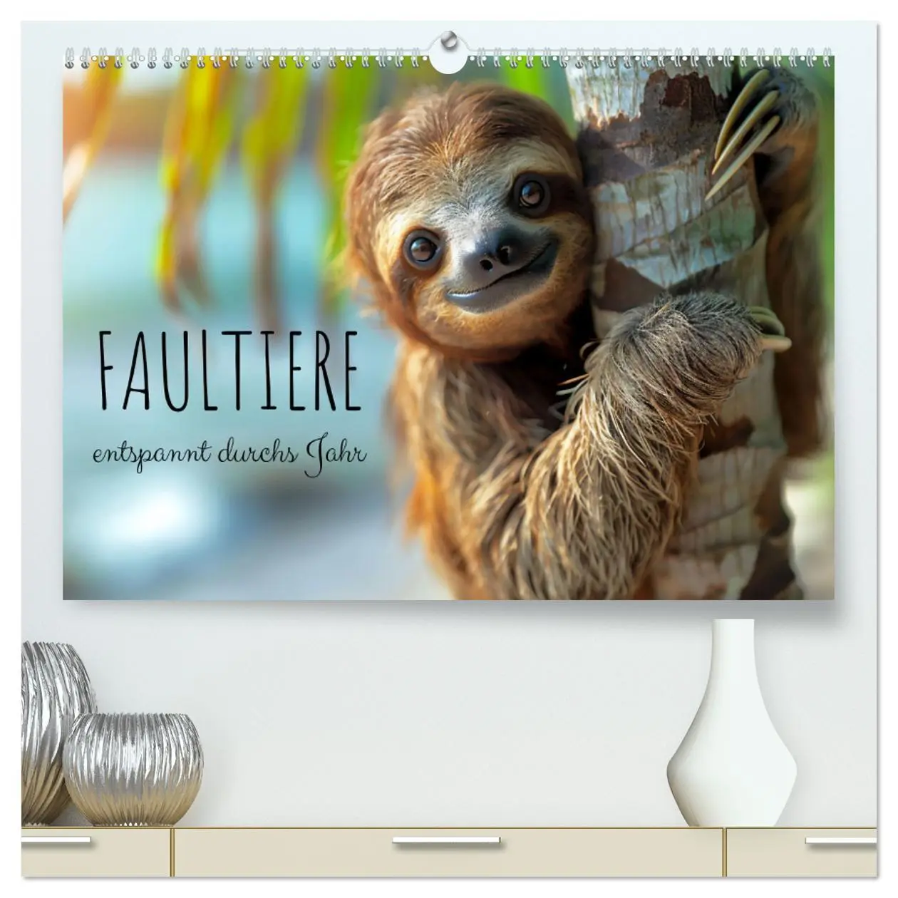 Cover: 9783457387382 | Faultiere - entspannt durchs Jahr (hochwertiger Premium...