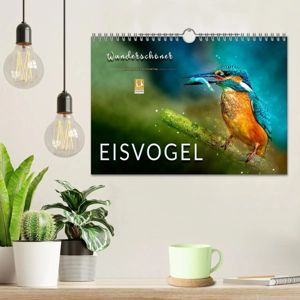 Bild: 9783457837382 | Wunderschöner Eisvogel (Wandkalender 2026 DIN A4 quer), CALVENDO...