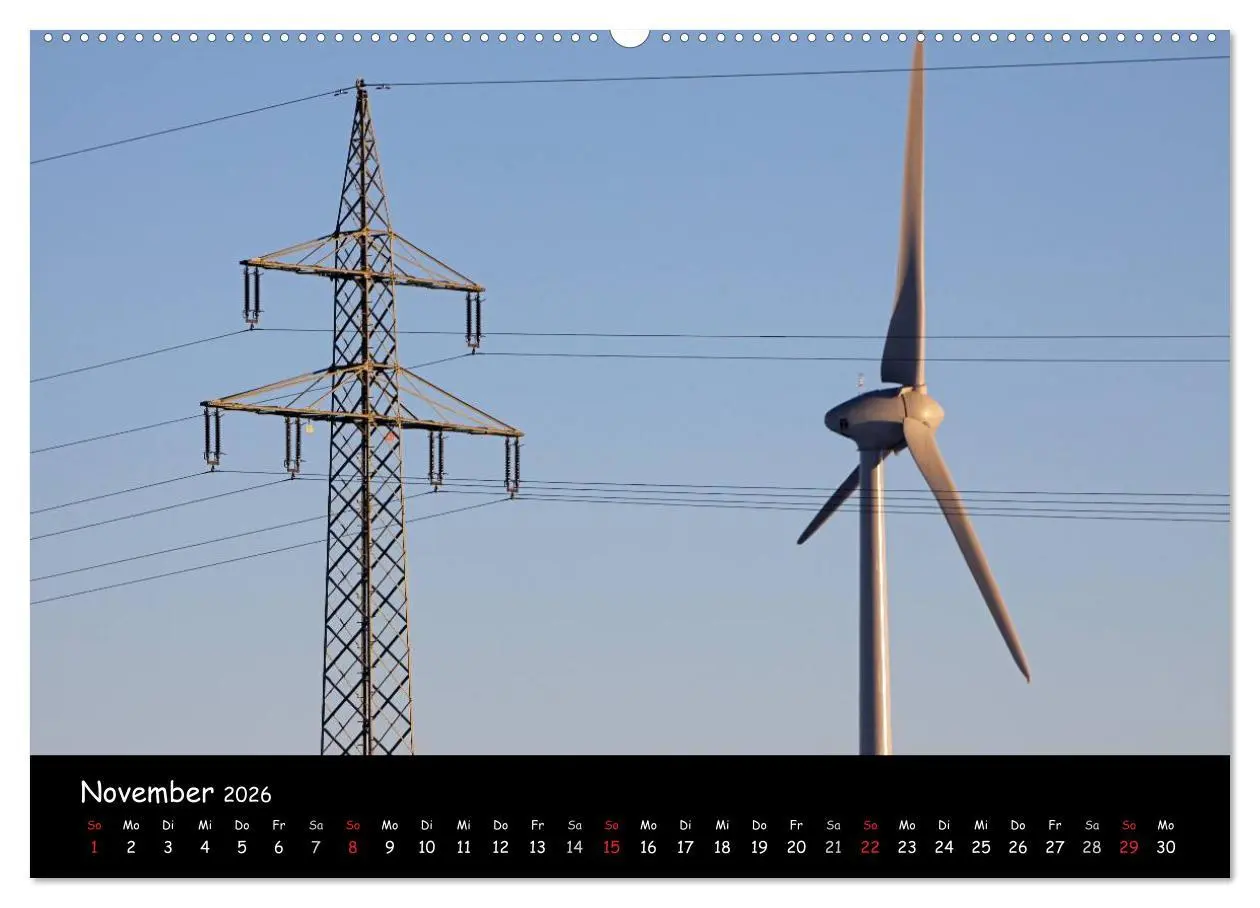 Bild: 9783516167382 | Unter Strom (hochwertiger Premium Wandkalender 2026 DIN A2 quer),...
