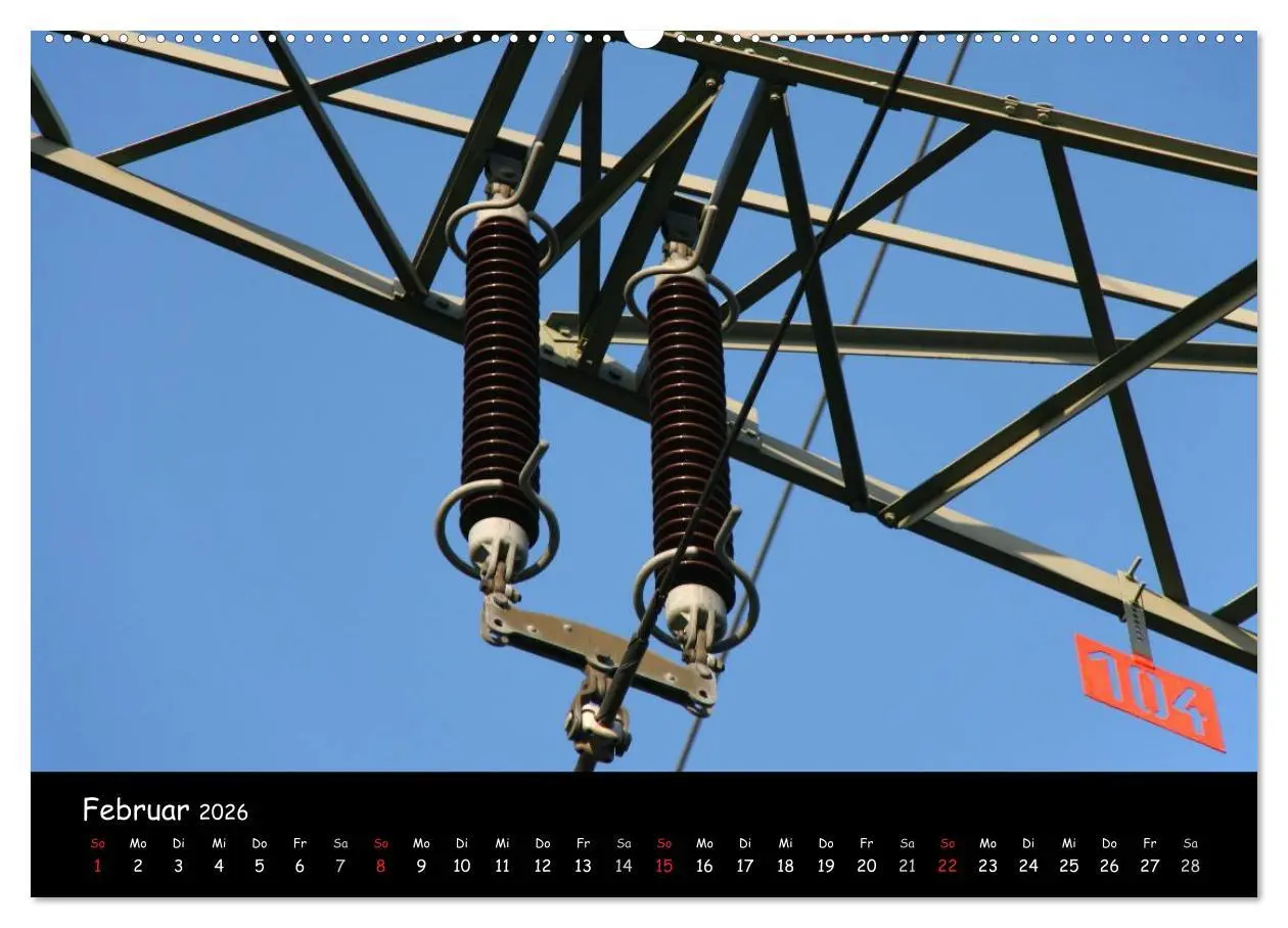 Bild: 9783516167382 | Unter Strom (hochwertiger Premium Wandkalender 2026 DIN A2 quer),...