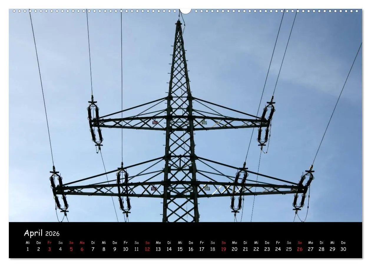 Bild: 9783516167382 | Unter Strom (hochwertiger Premium Wandkalender 2026 DIN A2 quer),...