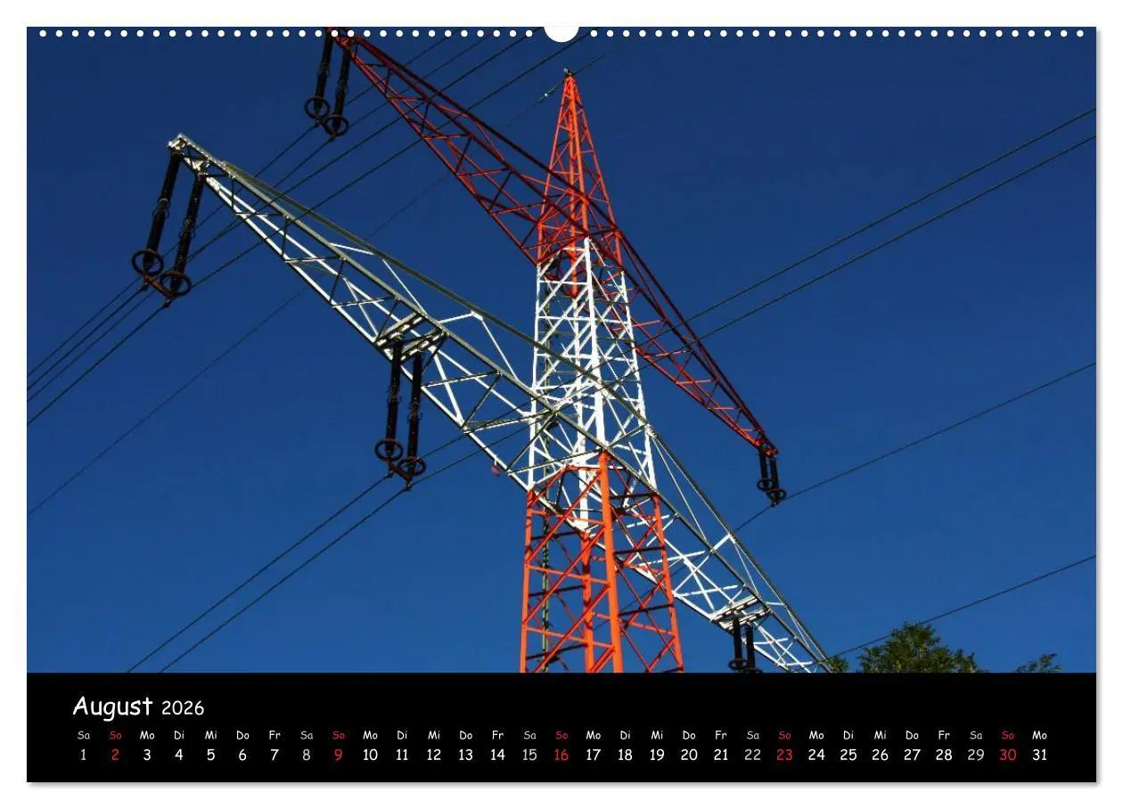 Bild: 9783516167382 | Unter Strom (hochwertiger Premium Wandkalender 2026 DIN A2 quer),...