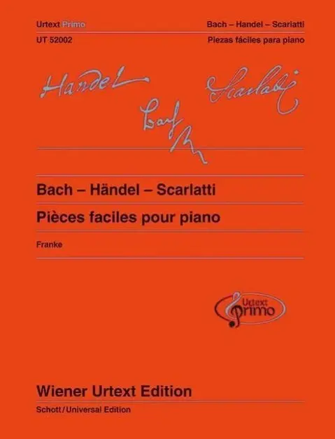 Cover: 9783850557382 | Bach - Händel - Scarlatti | Bach | Buch | 64 S. | Französisch | 2013