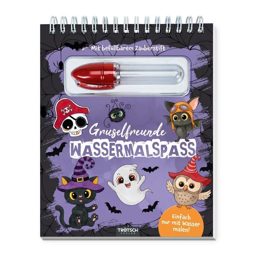 Cover: 9783988027382 | TRÖTSCH - Wassermalspaß mit Zauberstift Gruselfreunde Ab 3 Jahren | KG