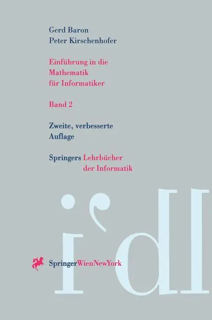 Cover: 9783211827482 | Einführung in die Mathematik für Informatiker | Band 2 | Taschenbuch