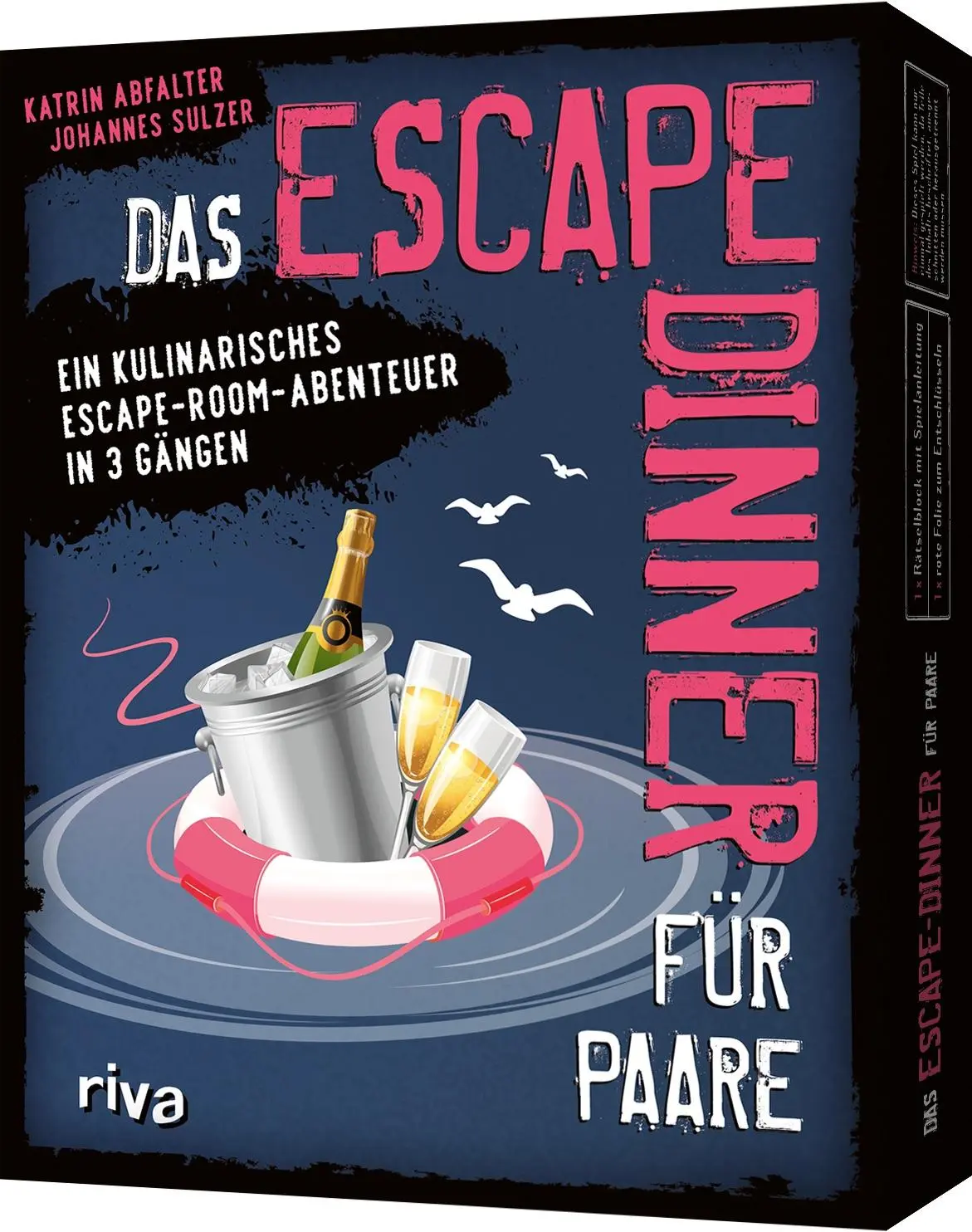 Cover: 9783742327482 | Das Escape-Dinner für Paare | Katrin Abfalter (u. a.) | Box | 112 S.