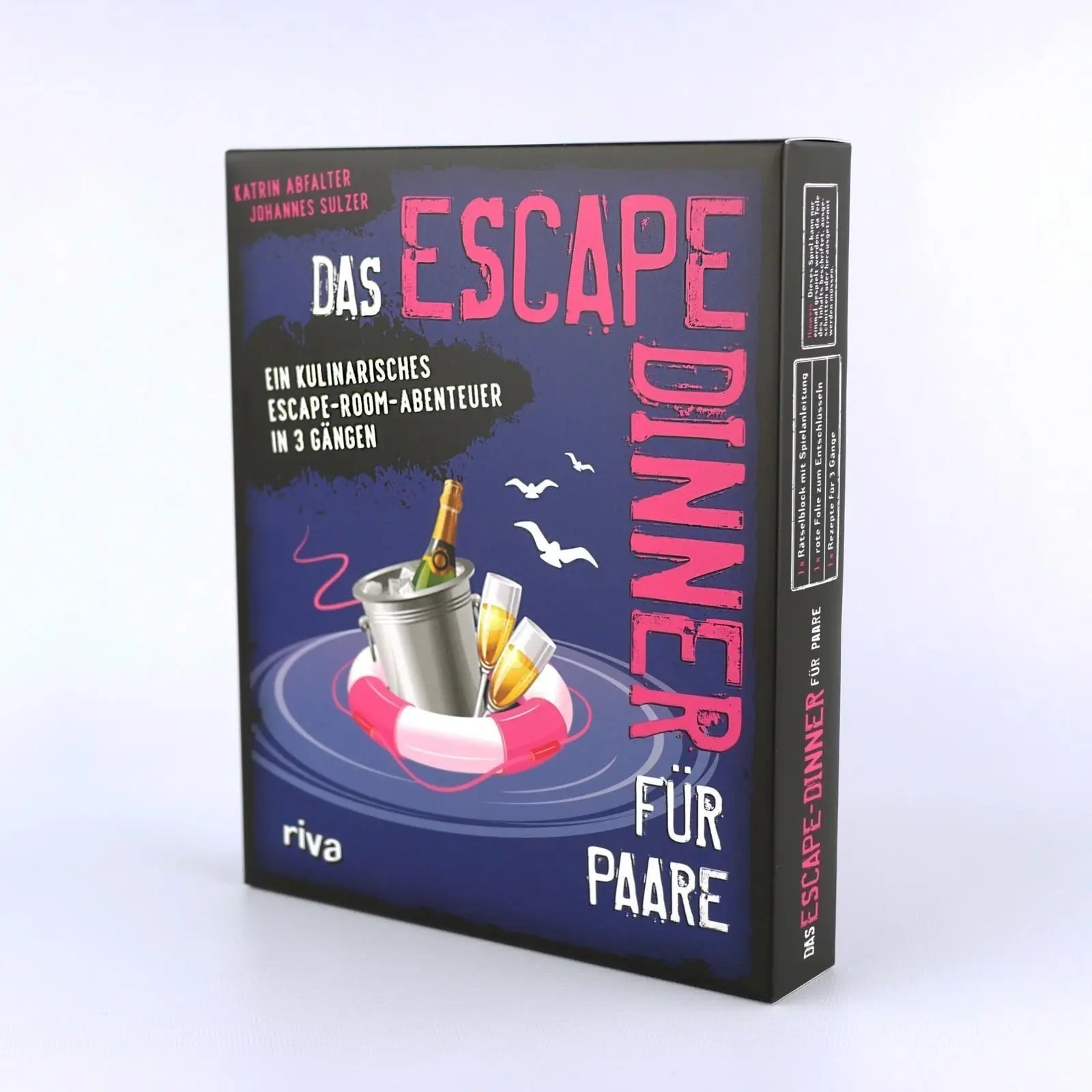 Bild: 9783742327482 | Das Escape-Dinner für Paare | Katrin Abfalter (u. a.) | Box | 112 S.