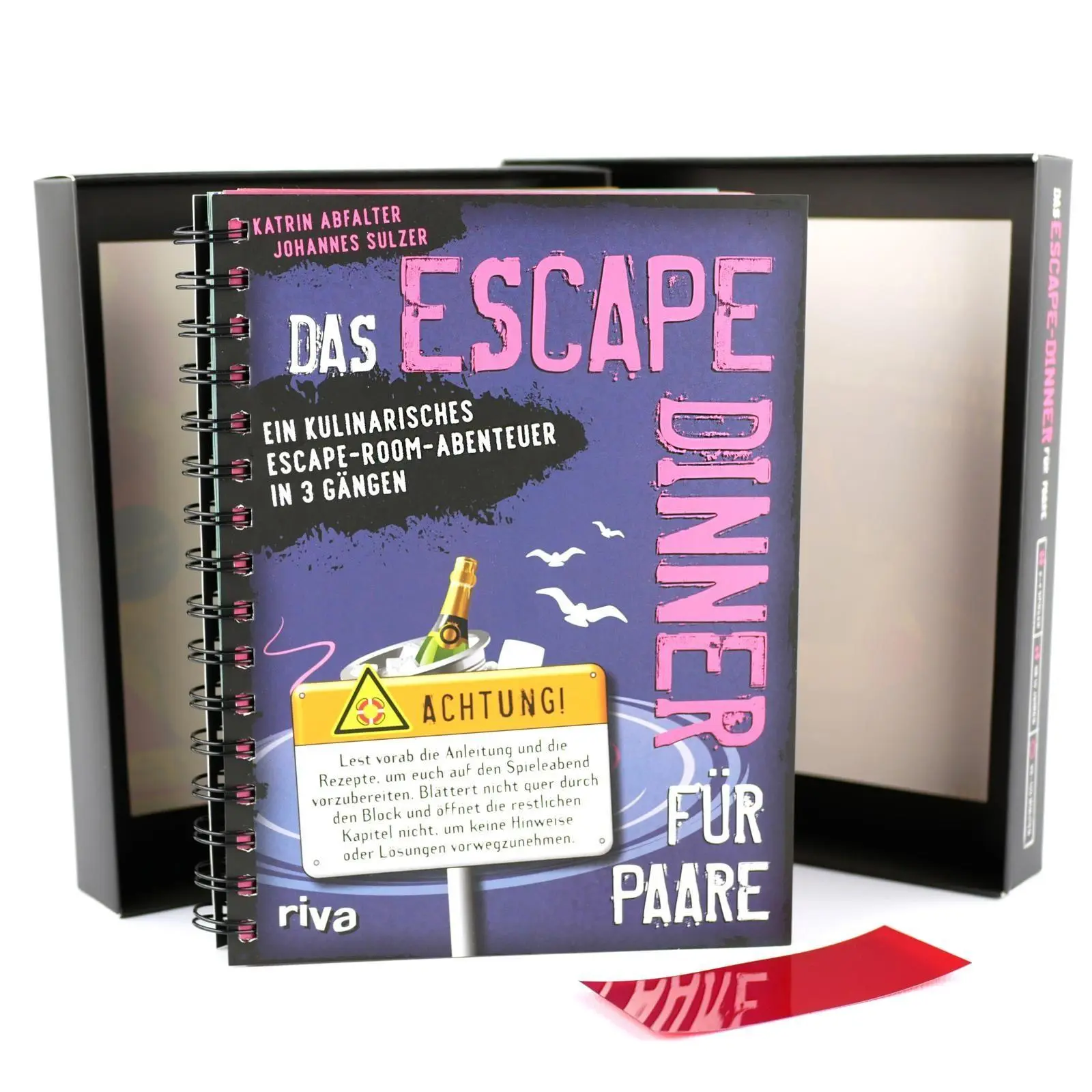 Bild: 9783742327482 | Das Escape-Dinner für Paare | Katrin Abfalter (u. a.) | Box | 112 S.