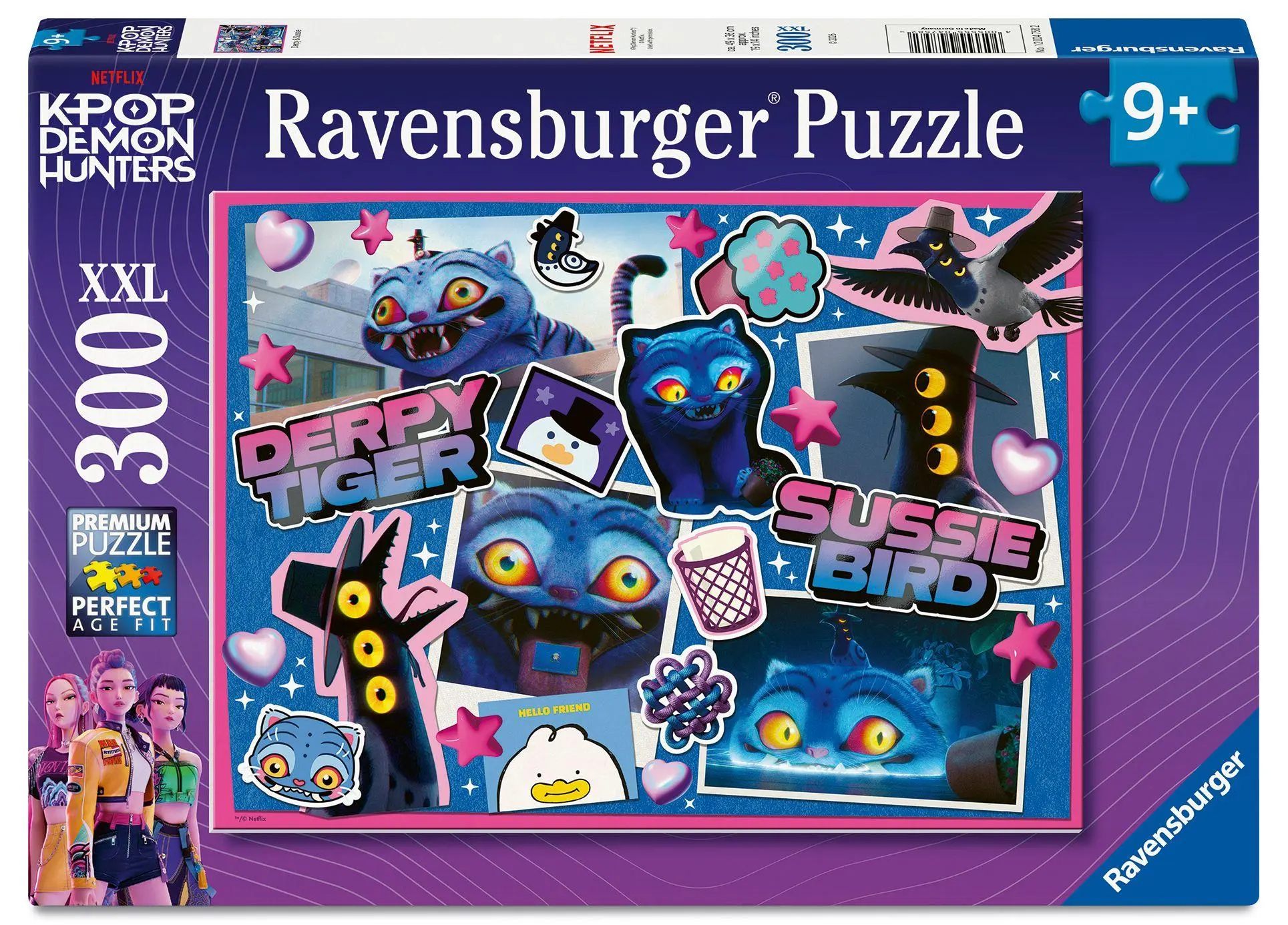 Cover: 4005555047582 | Kinderpuzzle 300 XXL Teile - KPop Demon Hunters - Derpy &amp; Sussie