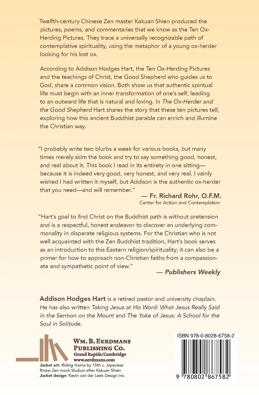 Rückseite: 9780802867582 | Ox-Herder and the Good Shepherd | Finding Christ on the Buddha's Path