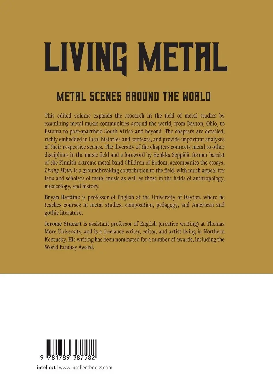 Rückseite: 9781789387582 | Living Metal | Metal Scenes around the World | Bryan Bardine (u. a.)