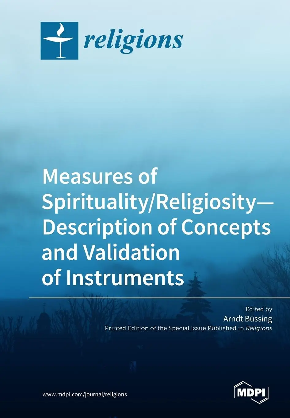 Cover: 9783038977582 | Measures of Spirituality/Religiosity- Description of Concepts and...